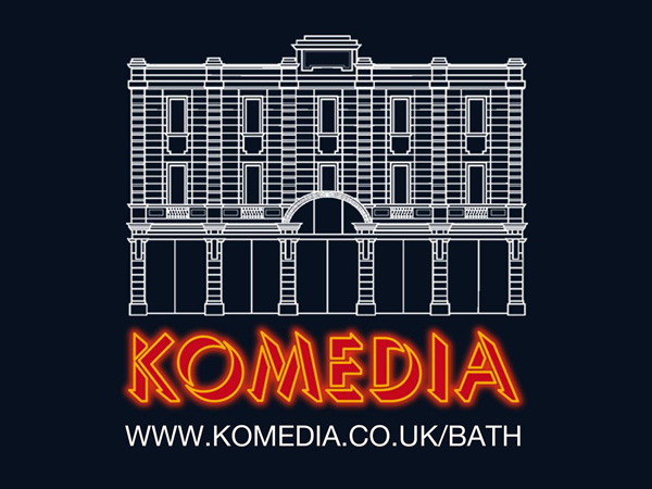 Komedia's logo