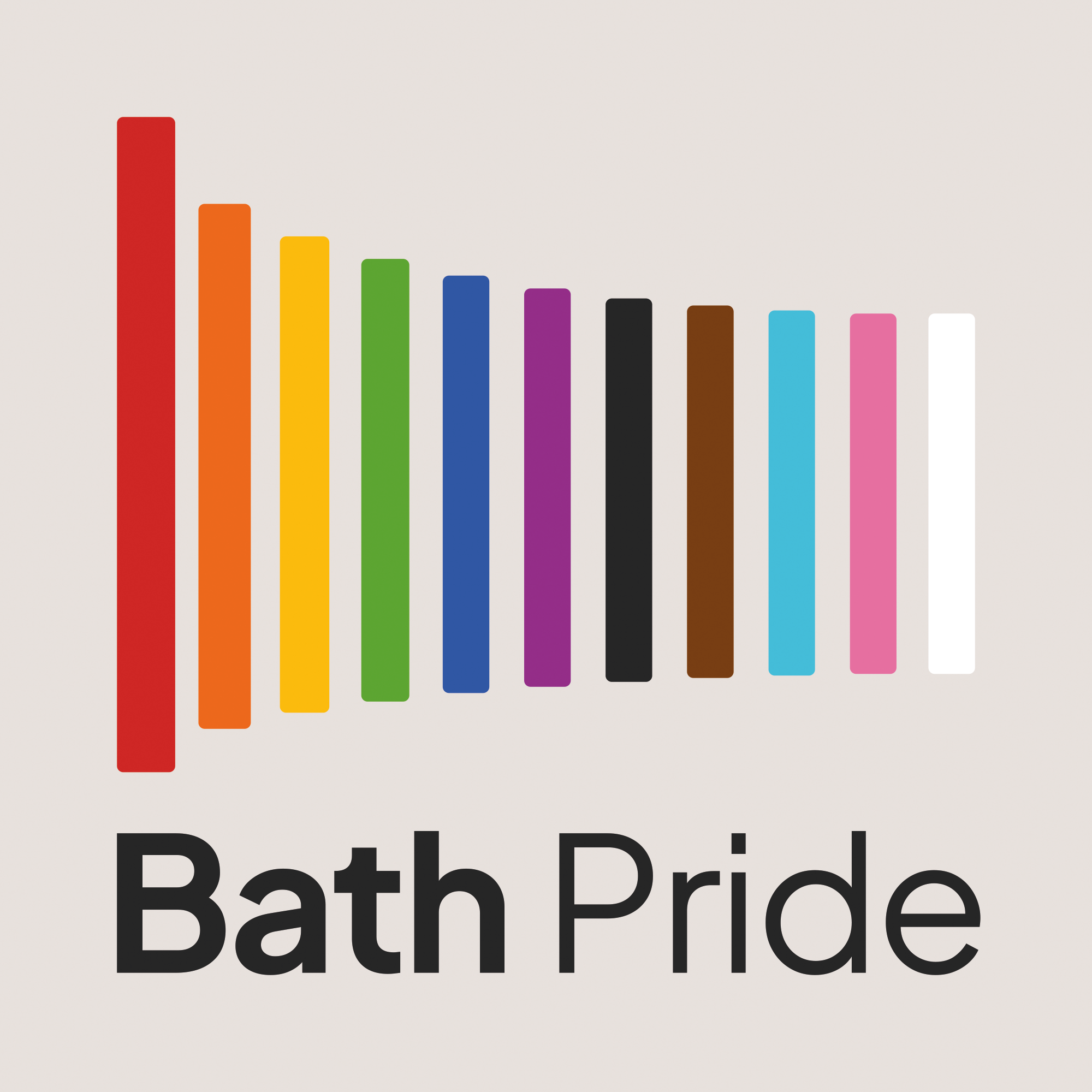 Bath Pride's logo