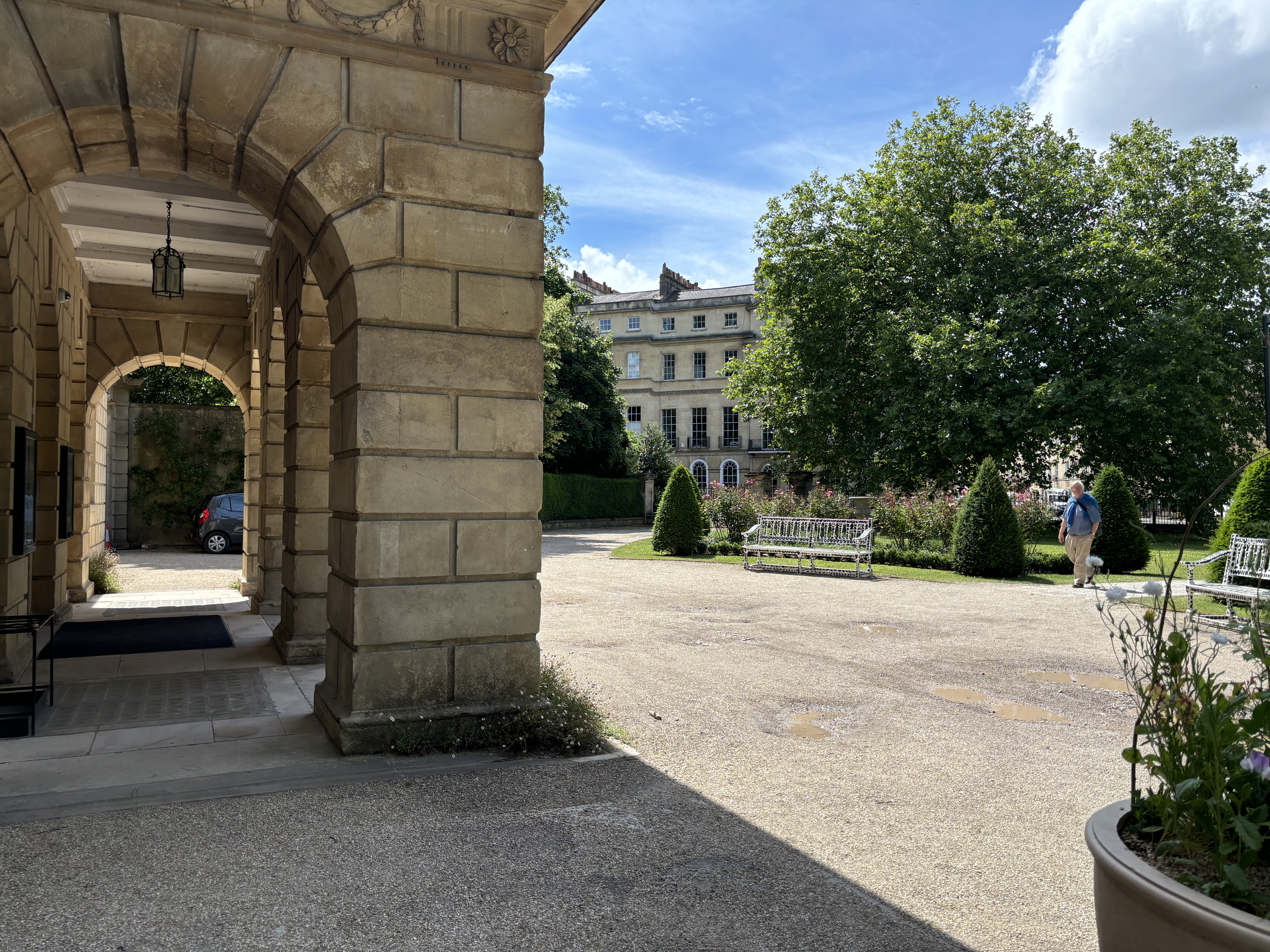 Front of the Holburne (from picnic site side)