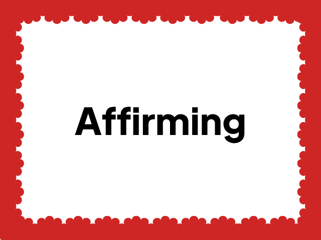 Affirming